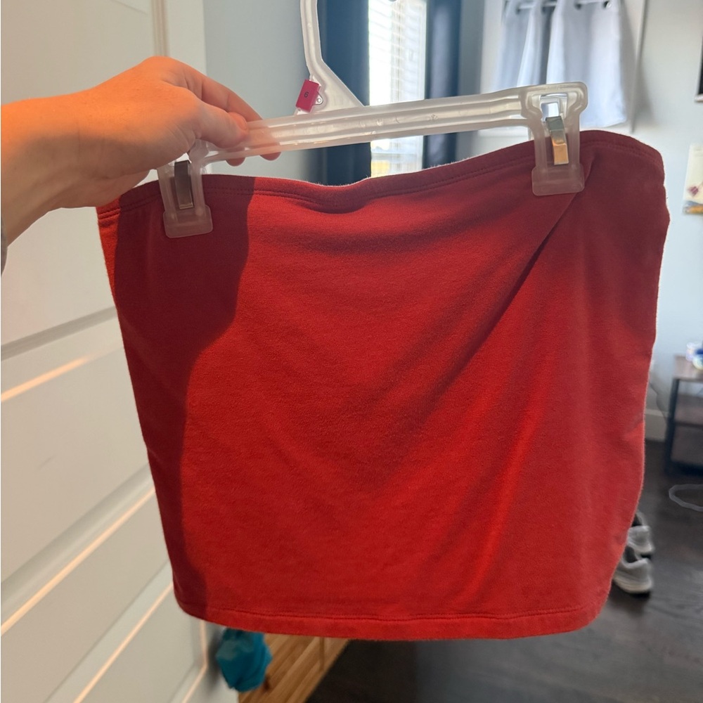 Old Navy Red/orange tube top